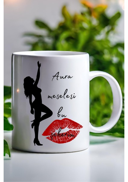 Aura Meselesi Bu Şekerim Baskılı Kupa Bardak, The Kam Concept