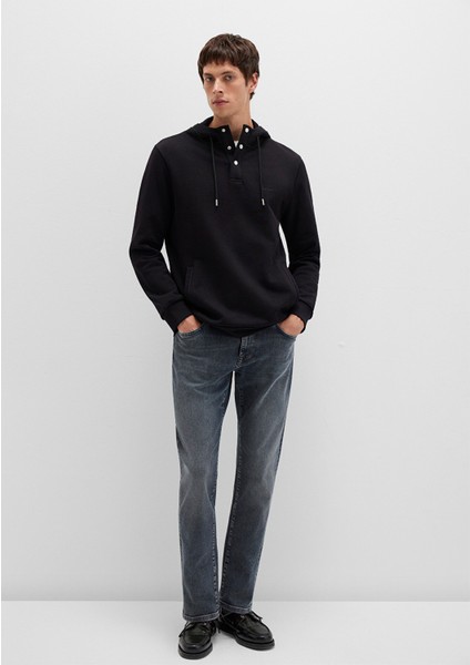 Mavi Black Kapüşonlu Siyah Sweatshirt 0S10384-900 fiyatları