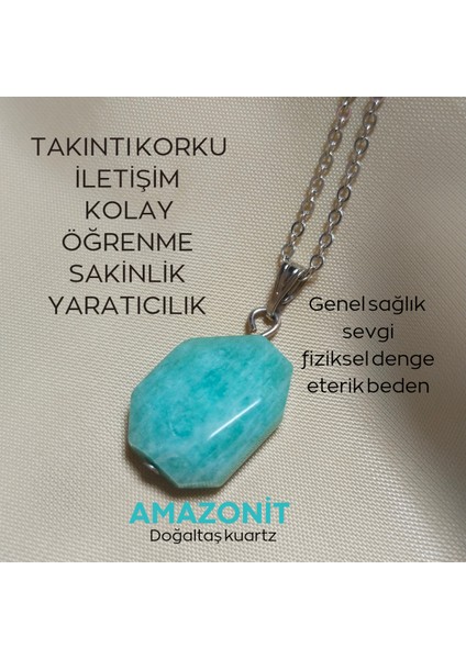 Turkuaz Taşı Sertifikalı Şık Kolye, Uzman Onaylı ve Güvenilir Seçenek