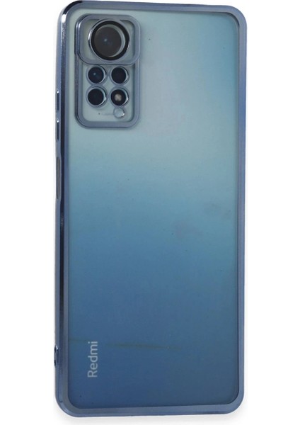 Xiaomi Redmi Note 11 Pro Kılıf Lensli Silikon - Açık Mavi