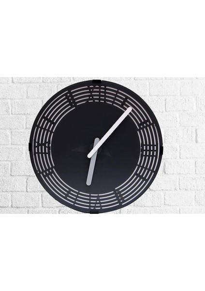 Saat Hareketli Roma Rakamlı Duvar Saati Dekoratif Hediyelik