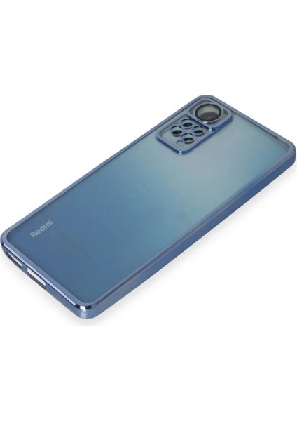 Xiaomi Redmi Note 11 Pro Kılıf Lensli Silikon - Açık Mavi fırsatları