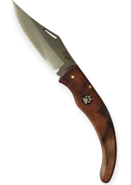 4116 Paslanmaz Çelik Ahşap Kabze Kamp Çakısı