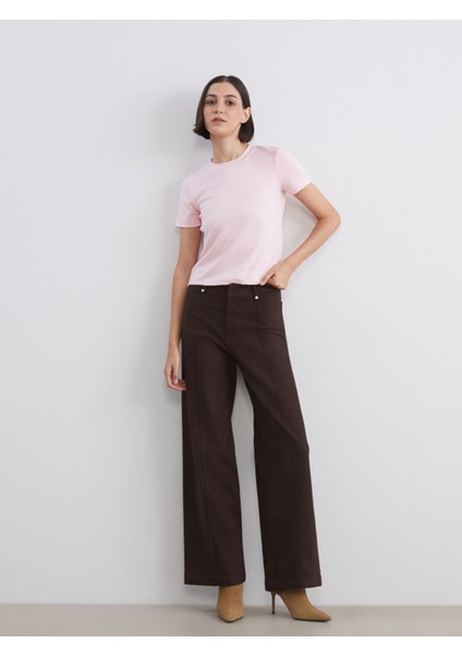 Yeni Sezon Straight Fit Kadın Jean Pantolon