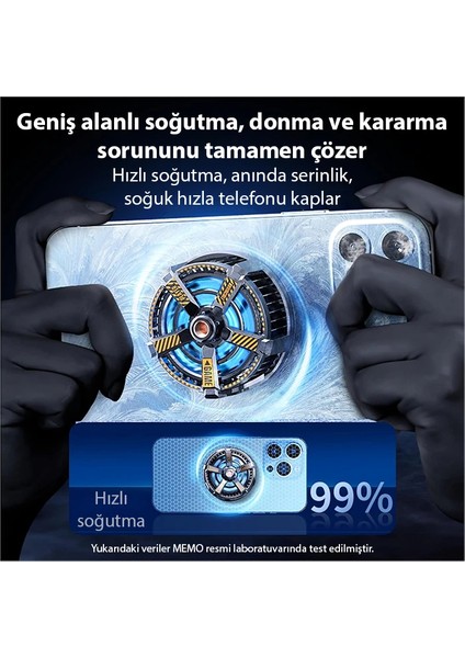 Memo Cx-A3 Manyetik Cep Telefon Soğutma Fanı Radyatör SOĞUTUCU-(5775) - ETC7510-9499 fiyatları