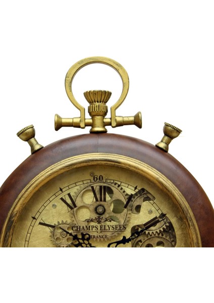 Saat Çarklı Köstek Modeli Duvar Saati Dekoratif Hediyelik modelleri