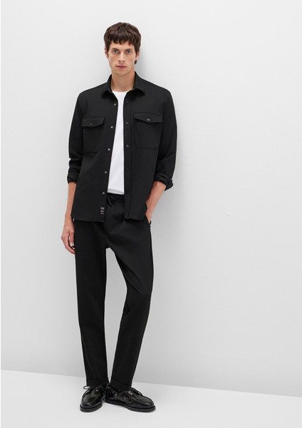 Mavi Black Siyah Örme Pantolon 0010513-900 fiyatları