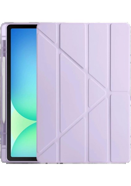 Huawei Honor Pad X9 11.5 Kılıf Kalemlikli Mars Tablet Kılıfı - Lila fırsatları
