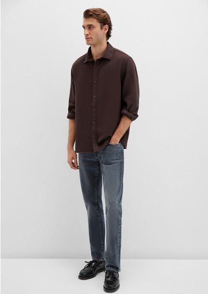 Kahverengi Gömlek 0211518-87537 fiyatları