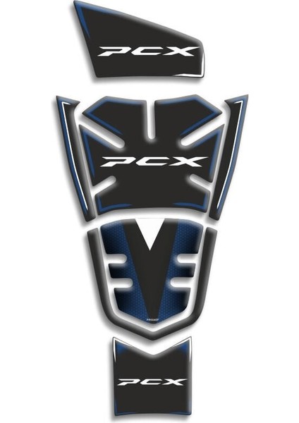 Pcx Tank Pad 7 Parça 2021 - 2024