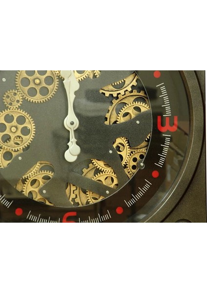 Saat Çarklı Kare Duvar Saati Dekoratif Ev Ofis Hediyelik fiyatları