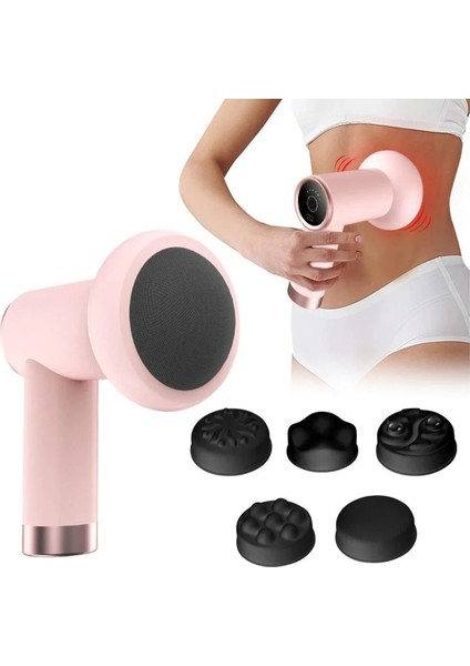 Titreşimli Vücut Şekillendirme ve Masaj Aleti, 6 Seviye, Selülit Azaltıcı