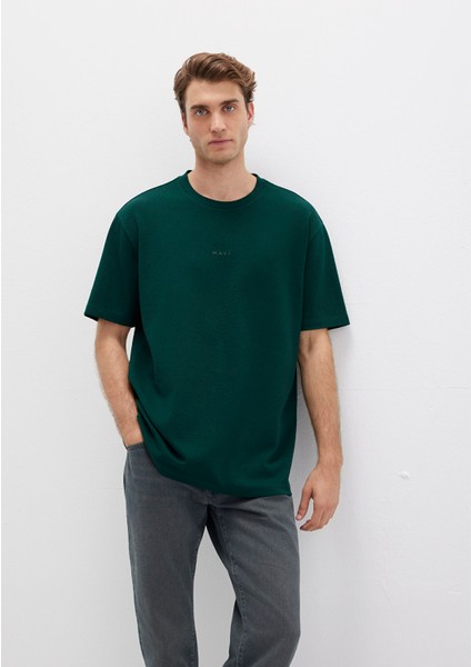 Mavi Logo Baskılı Yeşil Tişört 0613250-71929 fiyatları