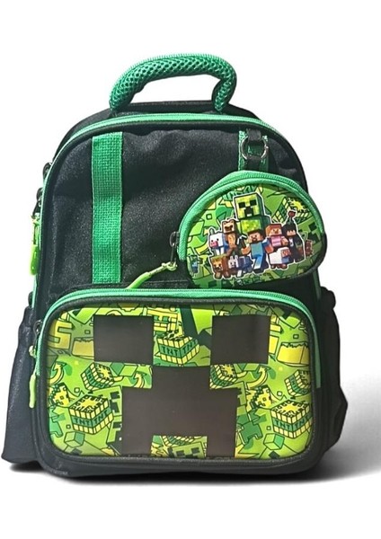 Anaokulu Sırt Çantası Ultra Lüx Erkek Çocuk Kreş Çantası 33*25 cm Ortopedik Oyun Karakter Baskılı