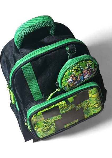 Anaokulu Sırt Çantası Ultra Lüx Erkek Çocuk Kreş Çantası 33*25 cm Ortopedik Oyun Karakter Baskılı indirimleri