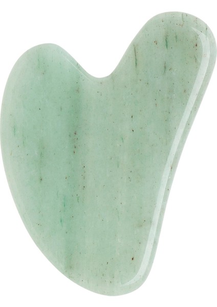 Yeşil Aventurin Gua Sha Masaj Taşı, Doğal Şifa ve Rahatlatıcı Güzellik Arayanlar Için