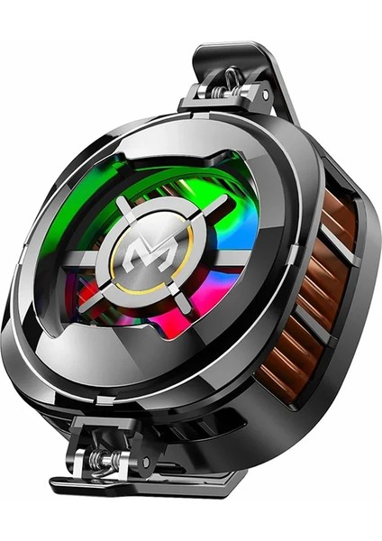 Memo CX06 Ios Android Soğutucu 15W Manyetik + Arka Klips 2&#039;SI 1 Arada Yarı I - ETC3385-1990