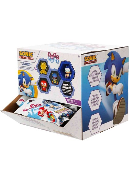 402785 Sun-Wst-Figür Sonıc Nano Pods Sürpriz Paket Sonıc 24D indirimleri