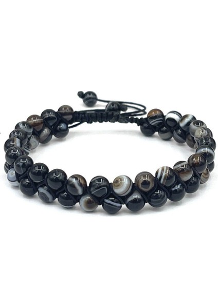 Siyah Agat Göz Akik Taşı, Şık ve Doğal Takı Parçası fiyatları