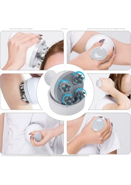 3D Kafa Masaj Aleti, Gevşeme ve Rahatlama Sağlayan Akıllı Tasarım indirimleri