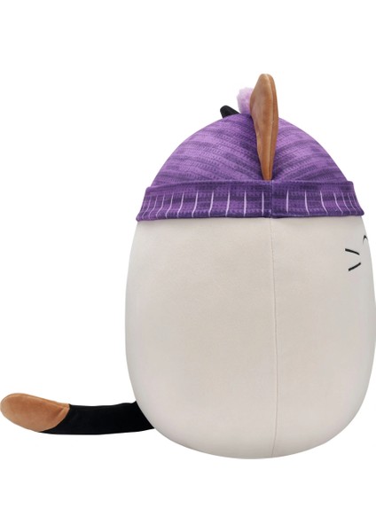 Squishmallow Mor Bereli Kedi Cam 40 cm modelleri
