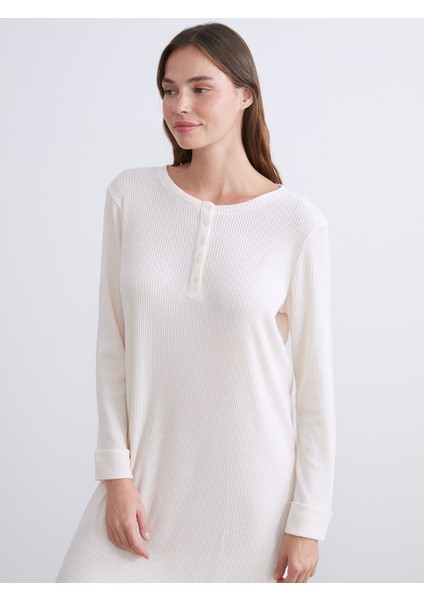 Yeni Sezon Bisiklet Yaka Kadın Gecelik fiyatları