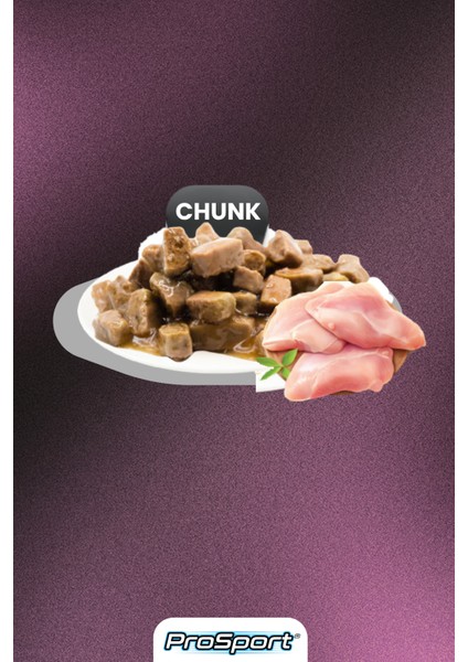 Prosport Chunk Tavuk Etli Yavru Kedi Konserve Mama 400GR