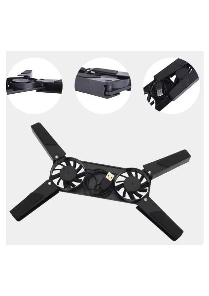 Katlanabilir Laptop Soğutucu 2 Fanlı fiyatları