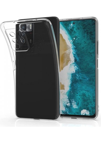 Xiaomi Poco X3 Gt Kılıf Lüx Şeffaf Silikon
