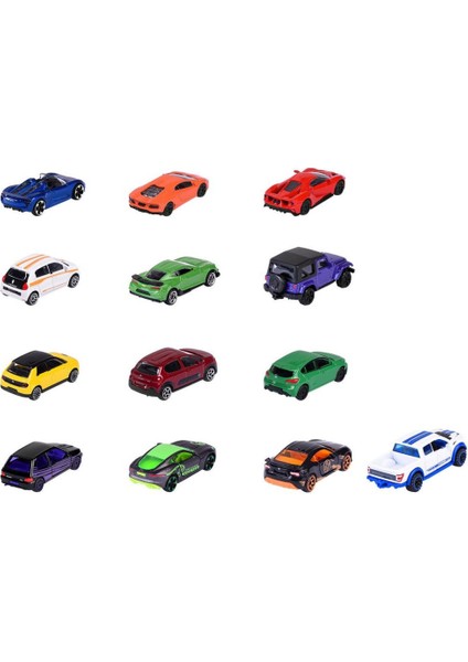 212054036 Majorette Giftpack Araç Seti 9+4 modelleri