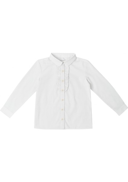 Kız Çocuk Uzun Kollu Pamuklu Comfort Gömlek Okul fiyatları