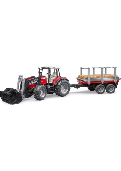 M. Ferguson 7480 ve Kütük Taş. Römork