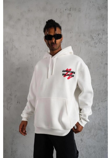 Erkek Şapkalı Güvercin Baskılı Kapşonlu Sweat modelleri