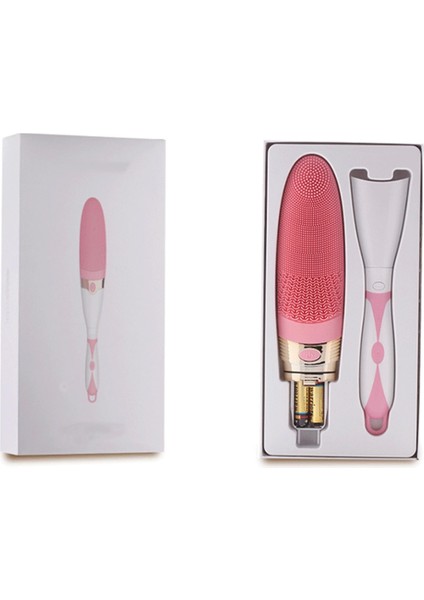 360° Dönebilen Pilli Titreşimli Kauçuk Masaj Fırçası Rahatlatıcı