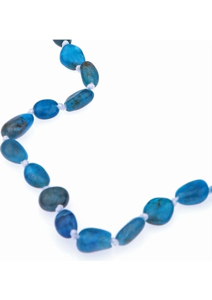 Çok Renkli Sertifikalı Apatit Doğal Kesim Kolye M040 fırsatları