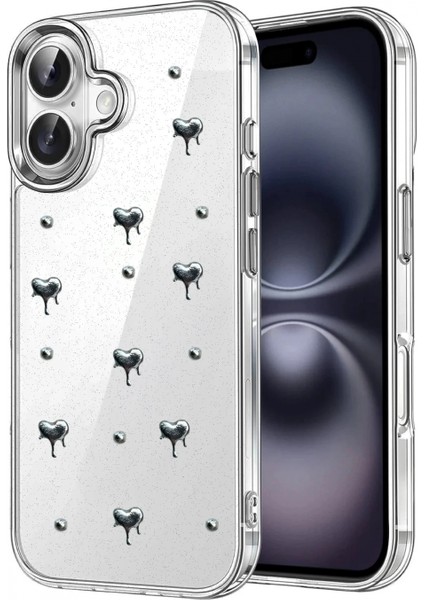 Apple iPhone 17 Fiyonk Desenli Kapak - Desen 1