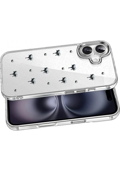 Apple iPhone 17 Fiyonk Desenli Kapak - Desen 1 modelleri