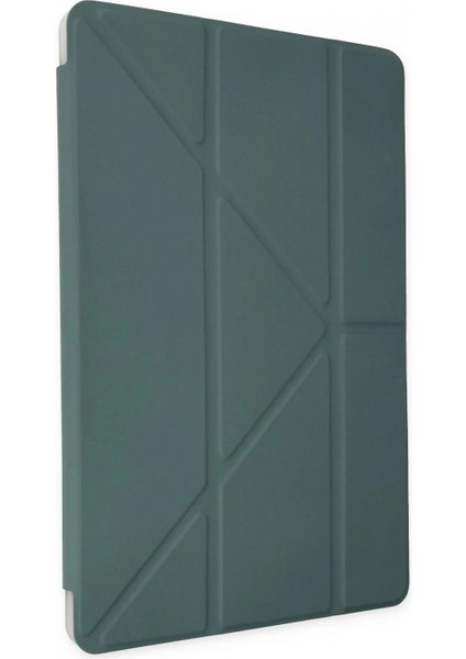 Xiaomi Redmi Pad SE Kılıf Kalemlikli Mars Tablet Kılıfı - Koyu Yeşil fiyatları