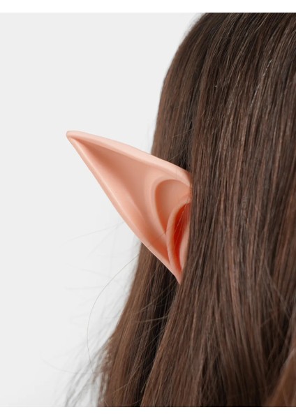 Ds-Derin Yumuşak Malzemeden Imal Lateks Elf Kulağı 1 Çift 10X5 cm