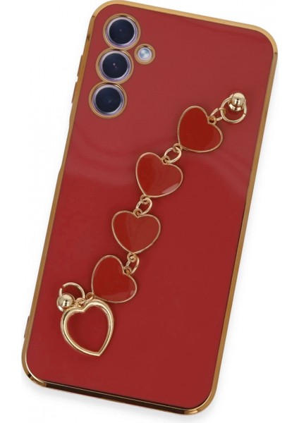 Samsung Galaxy A24 4g Kılıf Esila Silikon - Kırmızı modelleri