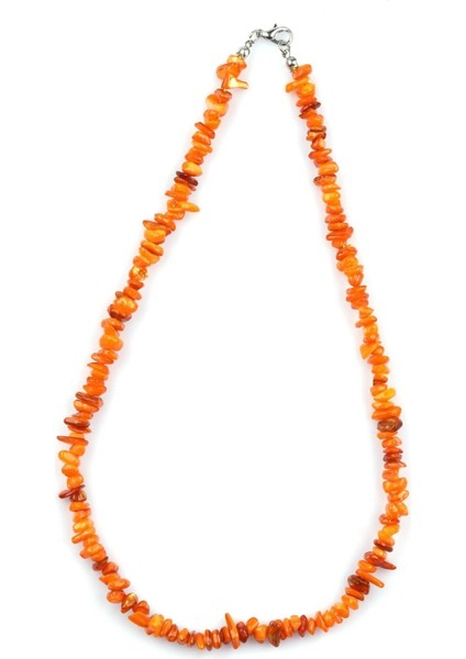 Renkli Doğal Taş Kırık Kolye, Şık ve Benzersiz Takı Tasarımı