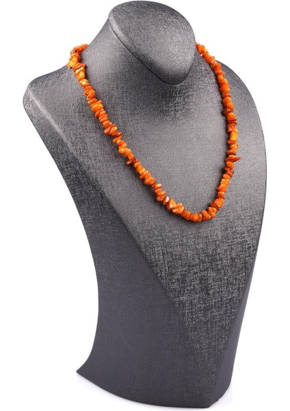 Renkli Doğal Taş Kırık Kolye, Şık ve Benzersiz Takı Tasarımı fiyatları