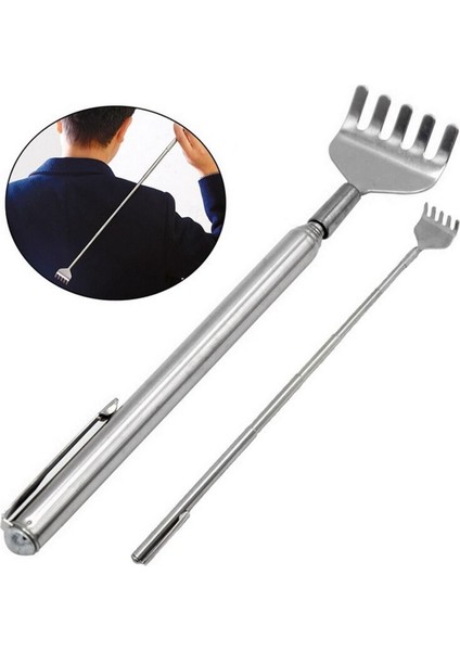 Teleskobik 51 cm Sırt Kaşıyıcı Metal Kaşıma Aparatı Renkli