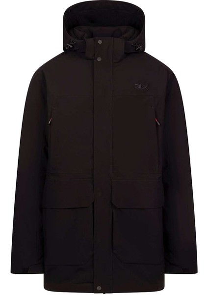 Donahue - Dlx Rainwear Erkek Siyah Yağmurluk