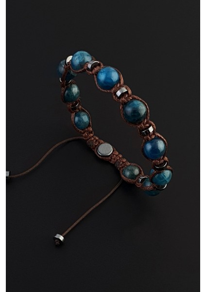 Mavi Doğal Taş Bileklik, Şık ve Enerji Dolu Takı