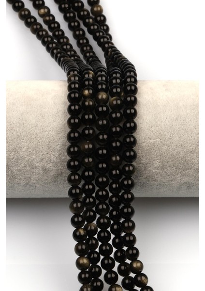 Renkli Doğal Taş Dizi, 6 mm Küre Kesim, Şık ve Zarif Takı Parçası