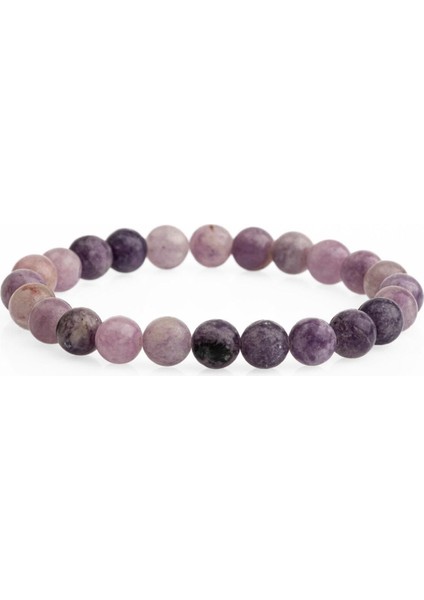8mm Mor Doğal Taş Bileklik, Şık ve Doğal Takı Seçeneği fiyatları