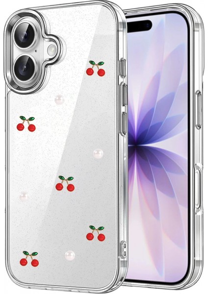 Apple iPhone 17 Fiyonk Desenli Kapak - Desen 9