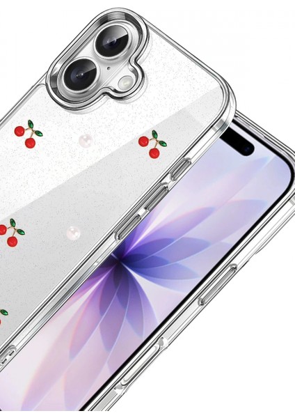 Apple iPhone 17 Fiyonk Desenli Kapak - Desen 9 fiyatları