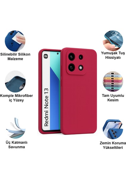 Xiaomi Redmi Note 13 4g Kılıf Lansman Premium Silinebilir Silikon fiyatları